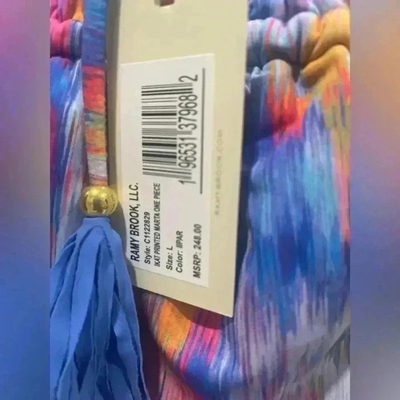 Ramy Brook Ikat Printed Marta One Piece Swimsuit - Picture 8 of 8